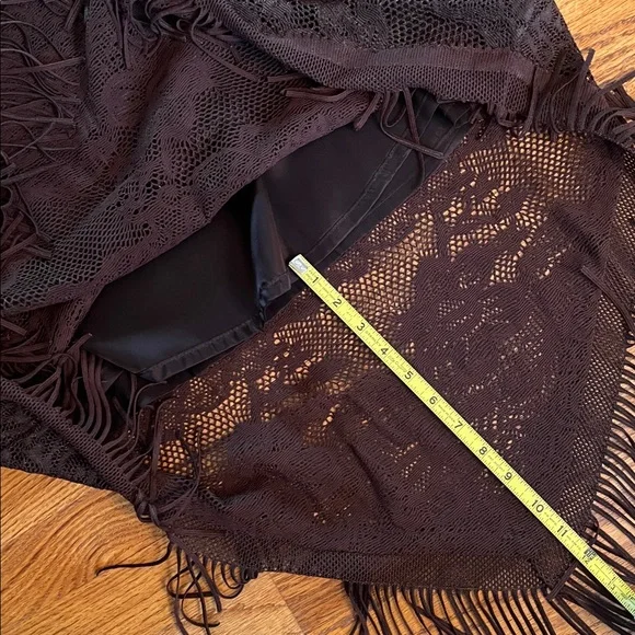 AlbertoMakaliBOHEMIANWesternEUC 2pieceFRINGE,SeudeLeatherLace.HeadTurningS:12/10 - Picture 7 of 16